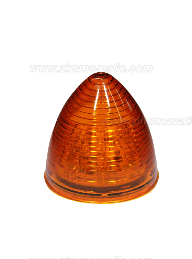 cone light, 2½ inch amber LED