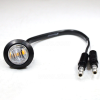 3/4" amber clear lens button light, maxxima - Image 2